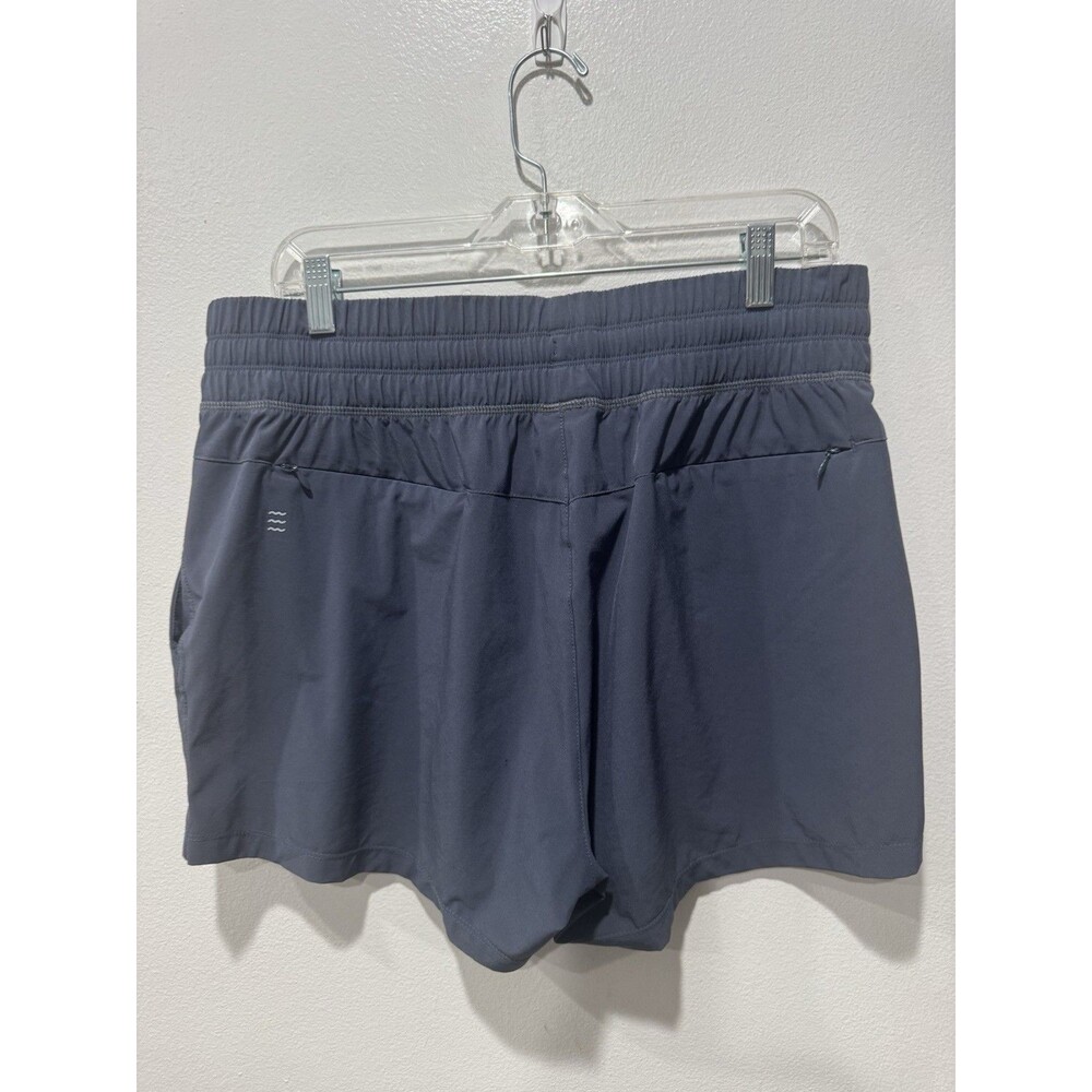 Free Fly Women's Pull On Breeze Athletic Shorts Blue Dusk XL UV Protection - Picture 2 of 7
